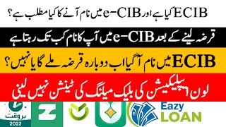 ECIB Explained Operations Impact and Loan Application  Dont Worry About BARWAQT Blackmailing [upl. by Pomfrey]