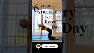 Improve your mobility and flexibility with these 6 yoga poses🌞 stretch yogaforbeginners [upl. by Helm]