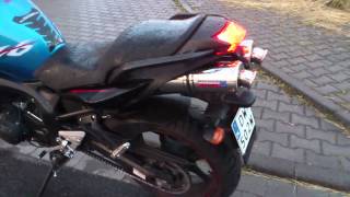 fz6 dominator exhaust [upl. by Arbas]