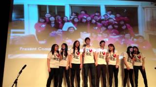 UO HKSA Culture Night 2013 Committee Song 我們的紀念冊 Twins [upl. by Kcirded]