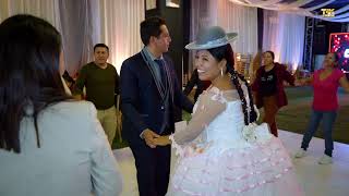 ORGUESTA EVANGELICA ARCANGELES DE JEHOVA EN LA BODA ERICK Y MIRAYDA [upl. by Rochkind]