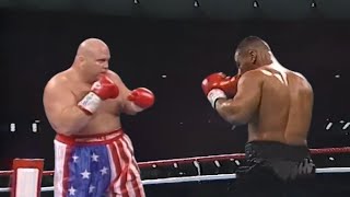 Mike Tyson vs Butterbean  Fantasy Fight [upl. by Nylaroc]