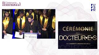 Cérémonie des docteures de la Sorbonne Nouvelle 24052024 [upl. by Kiley802]