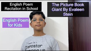 The Picture Book Giant  English Poem for Kids  Poem Recitation in School  Poem by Evaleen Stein [upl. by Ayhtnic582]