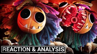 Poppy Playtime Chapter 4  Yarnaby Trailer Reaction amp Analysis [upl. by Monjo]