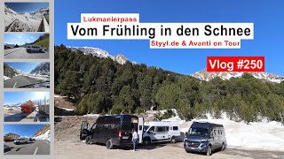 250 Überlingen  Lukmanierpass  KaterFrühstück amp Geschenk  Vom Frühling in den Winter  4K [upl. by Nuhsar]