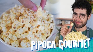 PIPOCA GOURMET DE LEITE NINHO FÁCIL E DELICIOSA  O SEGREDO DA PIPOCA GOURMET [upl. by Telrats]