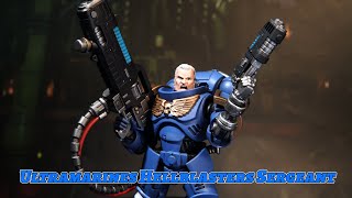 【Unboxing】Warhammer 40000 figures JOYTOY Ultramarines Hellblasters Sergeant [upl. by Acinnad]