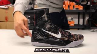 Kobe 9 Elite quotMasterpiecequot Unboxing Video at Exclucity [upl. by Manara176]