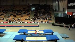 IVANOV Yasen BUL  2015 Trampoline Worlds  Qualification TR Routine 2 [upl. by Bainbridge29]