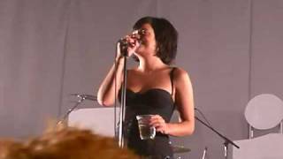 Lily Allen Not Fair Live  The Wiltern Hollywood 040209 [upl. by Yesnikcm]