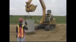 Hand Signals for Construction Equipment  Excerpt from a complete training video [upl. by Dehnel]