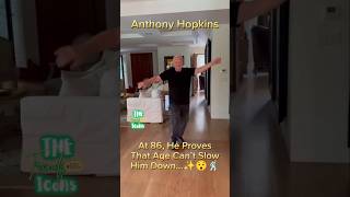 Anthony Hopkins Hits the Dance Floor at 86 antesedepois beforeandafter anthonyhopkins hollywood [upl. by Annahtur]