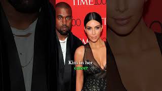 Kim Kardashian and Kanye West love relationship celebrity hollywood facts usa didyouknow rap [upl. by Imuyam]