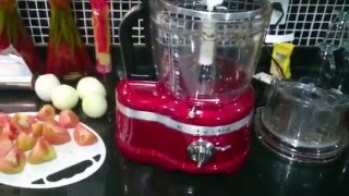 Food Processor Kitchenaid Pro Line 16 Cups  day by day [upl. by Eilitan459]