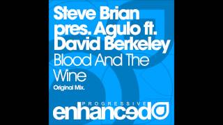 Steve Brian pres Agulo feat David Berkeley  Blood And The Wine Original Mix [upl. by Neelyak]