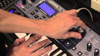 Novation  MiniNova synthesizer artist first look [upl. by Tansey390]