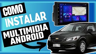 COMO INSTALAR MULTIMIDIA ANDROID GM ONIX JOY [upl. by Nannek]