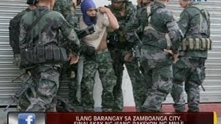 24 Oras Ilang barangay sa Zamboanga City sinalakay ng isang paksyon ng MNLF [upl. by Sanders]