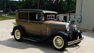 1931 Ford Model A Street Rod quotThe Ultimate Sleeperquot Big Oak Garage [upl. by Inus810]