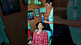 Hair spa treatments buxarparlour hairtreatment vinita makeup artist youtubeshort reels [upl. by Leahciam533]