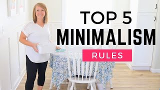 My 5 Favorite Minimalism Rules [upl. by Fuhrman]