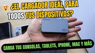 ¿El MEJOR cargador para tu iPhone y Consolas  Ugreen Nexode Pro Ultra Delgado [upl. by Nylimaj]