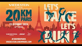 Live Vredestein 20km de Paris 2024 🎥 [upl. by Ydiarf504]