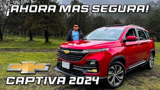 ¡AHORA MAS SEGURA LLEGA LA NUEVA CHEVROLET CAPTIVA 2024 [upl. by Kreg696]