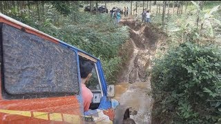 OFFROAD 4X4  TAK ADA YANG TIDAK MUNGKIN BAGI jimny jangkrik 4x4 ini  off road indonesia [upl. by Rehpoitsirhc]