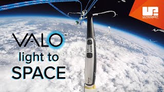 VALO™ Curing Light Drop Test from 100K ft  Weather Balloon High Altitude Flight [upl. by Yesnnyl]