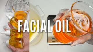 DIY FACIAL OIL  Making products for my skin care line  Formulate With Me [upl. by Sessler]