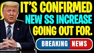 IT’S CONFIRMED NEW SS INCREASE FOR SSI SSDI  35 BILLION MORE GOING OUT FROM SOCIAL SECURITY [upl. by Aryad]