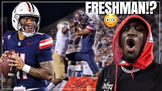 This FRESHMAN Quarterback Shocked College Football UNIVERSITY OF ARIZONA VS UCLA [upl. by Mathia611]