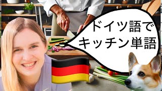 ドイツ語を学ぶ 50 以上の重要な家庭用単語 日本語訳あり スピーキングとリスニング A1B1初心者のためのドイツ語 [upl. by Eceinert]