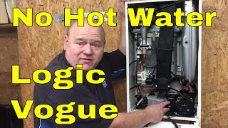 ‘My ideal logic combi boiler isn’t giving me hot water’ intermittent hot water fault no fault code [upl. by Duck]