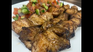 How To Make Baharat Chicken Kebabs [upl. by Adniuqal]