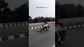 Flyby check kro 🔥 shorts shortvideo shortsvideo flyby reaction motovlog [upl. by Eelyrehc]