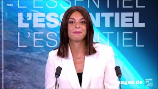 Sérine Bey présente lEssentiel le 25 octobre 2024 sur France 24 [upl. by Renny]