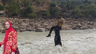 Crossing the raging river and buying a nomadic tent [upl. by Boser840]