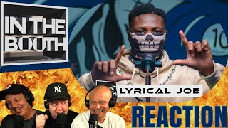 LYRICAL JOE  IN THE BOOTH  REACTION 🎙️🔥 [upl. by Aber]