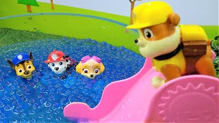 Paw Patrol toys  Paw Patrol video for kids [upl. by Milde]