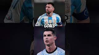 Messi vs Ronaldo 2024 Who is the GOAT ronaldo messi viralshorts trending [upl. by Ejrog]