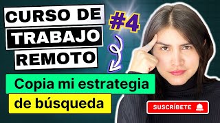 COMO CONSEGUIR TRABAJOS REMOTOS EN ESPAÑOL  Copia mi estrategia de búsqueda  2024 [upl. by Jon]