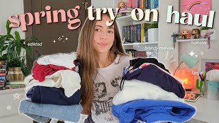 SPRING CLOTHING TRYON HAUL cute amp trendy [upl. by Aliak179]