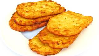 Hash Browns  How To Make Fast Food Style Hash Browns  Recipe [upl. by Lawlor]