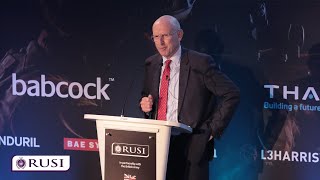 The Rt Hon John Healey MP Secretary of State for Defence Keynote RUSI Land Warfare Conference 2024 [upl. by Yesnyl]