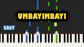 Inkabi Zezwe  Umbayimbayi  EASY PIANO TUTORIAL by SAPiano [upl. by Leonor]