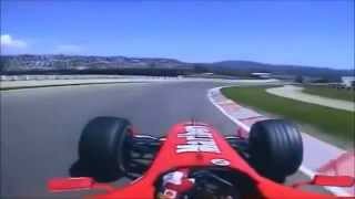 Ferrari F2004  Pure Onboard Sound V10 Engine 2004 F1 season [upl. by Sparhawk]