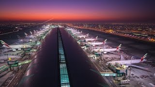 Dubai Airport Baggage Handling Inner Workings in 4k  Dubai Flow Motion Extended [upl. by Janicki436]